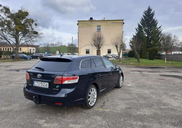 Toyota Avensis cena 27500 przebieg: 245000, rok produkcji 2011 z Tuchola małe 137